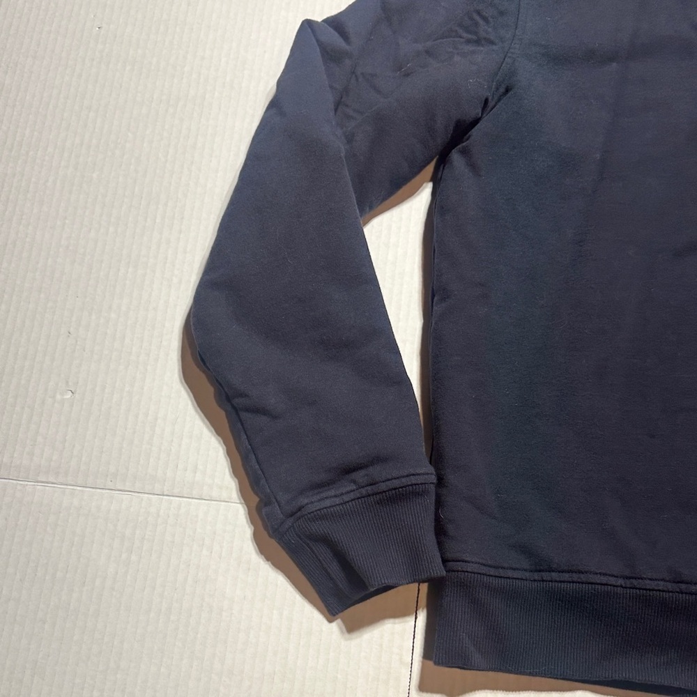 Michael Kors unosex Navy Blue Hoodie Sweater w pockets and zipper fuzzy inside - Picture 10 of 11
